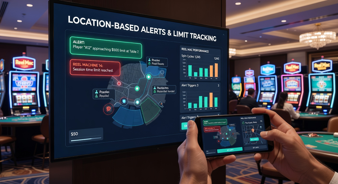 Player reviewing responsible gambling dashboard on smartphone while approaching a licensed British casino